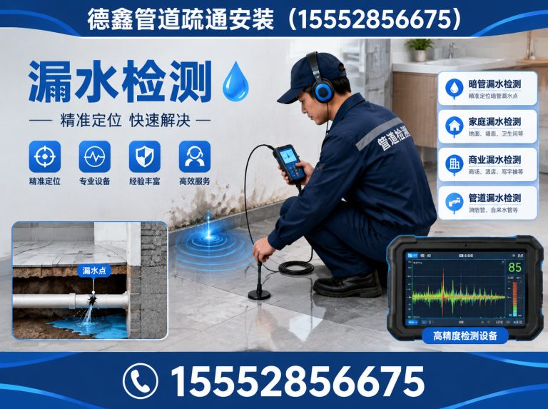 济南高新技术产业开发区德鑫管道疏通安装展示图